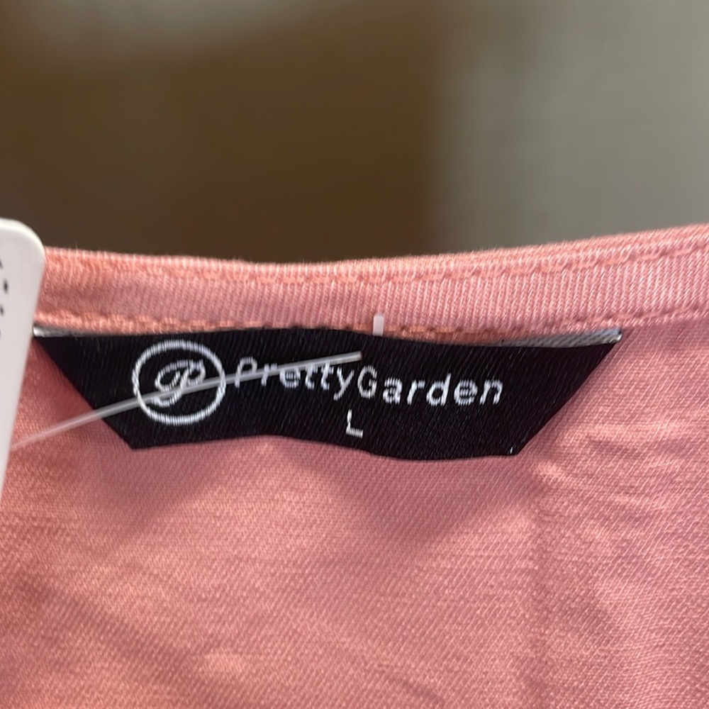 PRETTYGARDEN Women's 2 Piece Casual Cropped Tank Top High Waist Shorts Set L - Picture 3 of 6